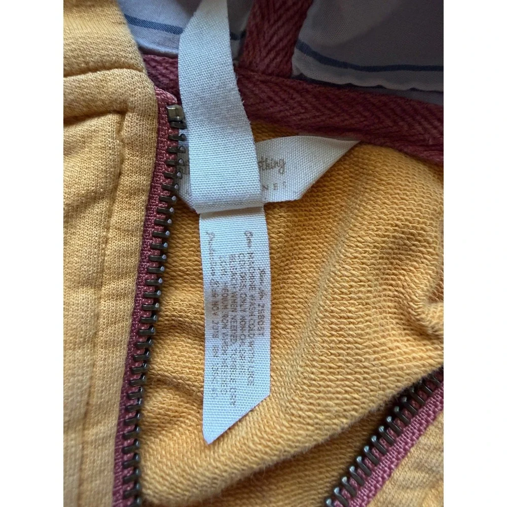 Matilda Jane Joanna Gaines Kids Mustard Yellow Zip Up Hoodie Sweatshirt Size 2/4